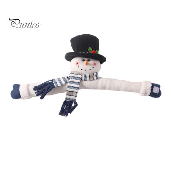 Curtain Buckle Curtain Holder Indoor Curtain Decoration Three-dimensional Santa Claus Curtain Tie Elk Snowman Shape Family Christmas Atmosphere