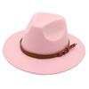 Felt Top Hat Tibetan Style Jazz Fedora Hats New Roll Brim Cowgirl Cap  Outdoor Riding