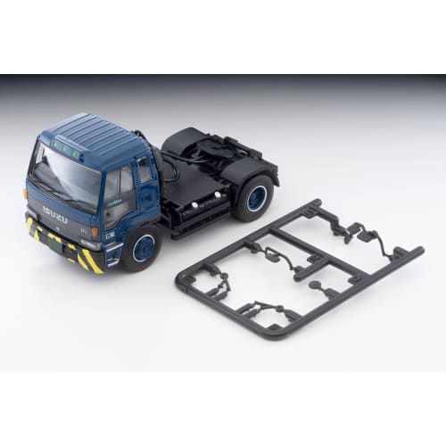 Tomytec Tomica Limited Vintage Neo LV-N347a Isuzu 810EX Tractor Head, Navy Blue, Finished Product, Model 333258