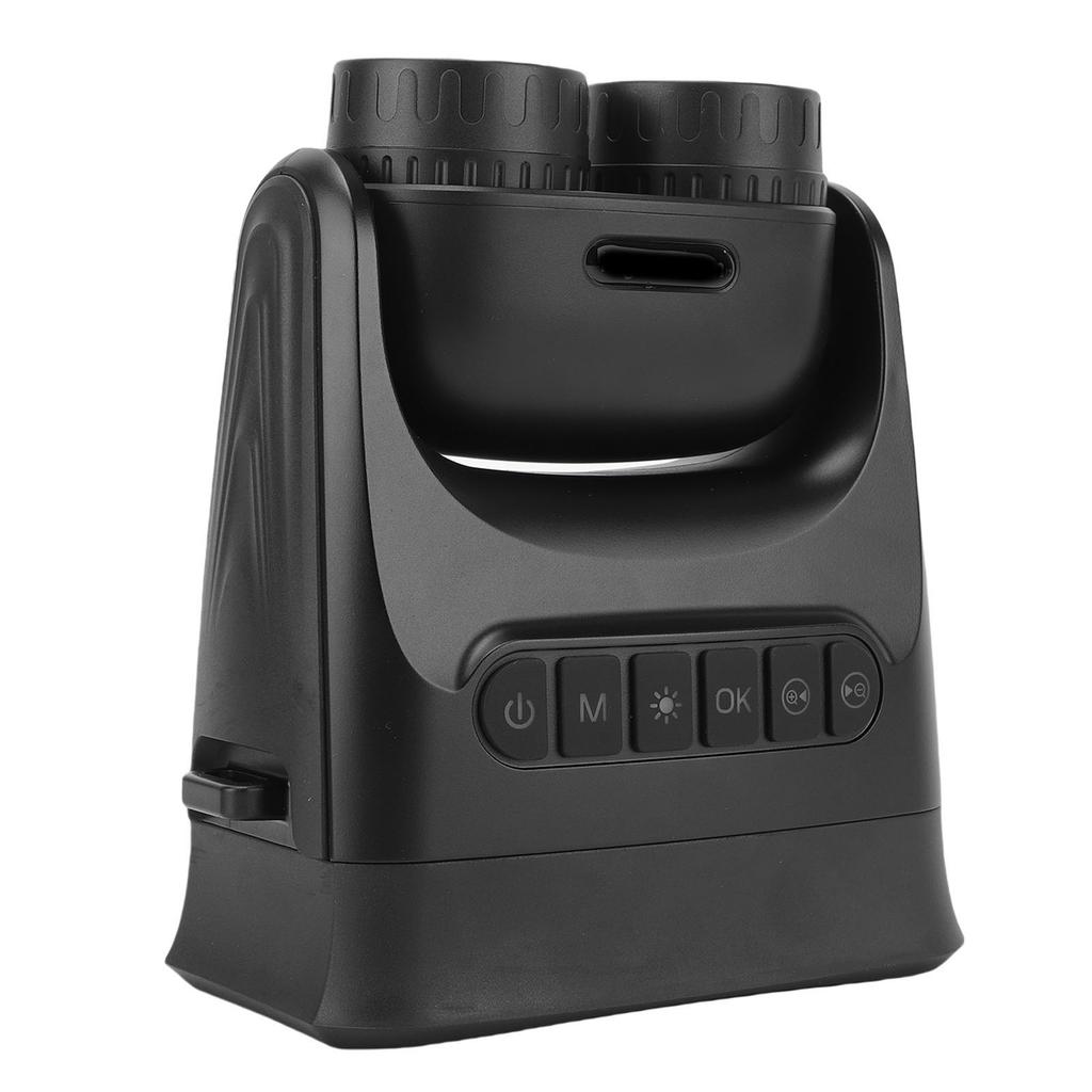 4K Digital Binoculars with 48M Image UHD Video Recording 15x Zoom 180 degrees Flip Lens 4 Inch Display for Bird
