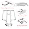 Motorcycle Black Chrome Steel Rear Fender Solo Seat Luggage Rack Support Shelf For Harley XL Sportsters 2004-2021 XL1200 883