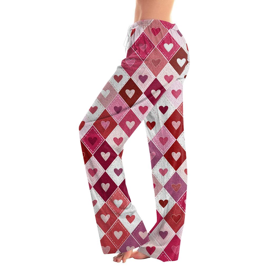 Women's Fashion Loose Casual Printed Casual Pants