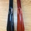 Clear Plastic Shoehorn with Extended Handle for Easy Shoe Wearing