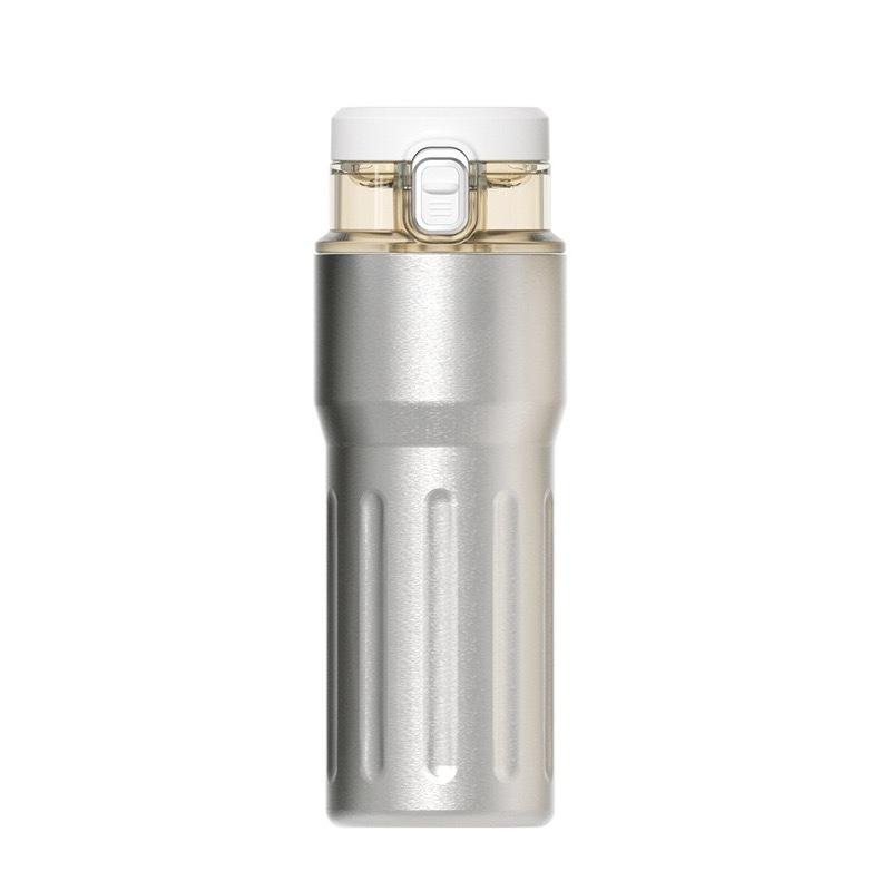 Ladies High Aesthetic Value Stainl Steel Cerc Insulated Tea Cup Health Tea Brewing Double Layer Inner Vel Water Cup