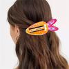 Carrot Shape Hair Clip Mold Small Hair Accessories Moulds Silicone Texture Suitable for Home and School Workshops