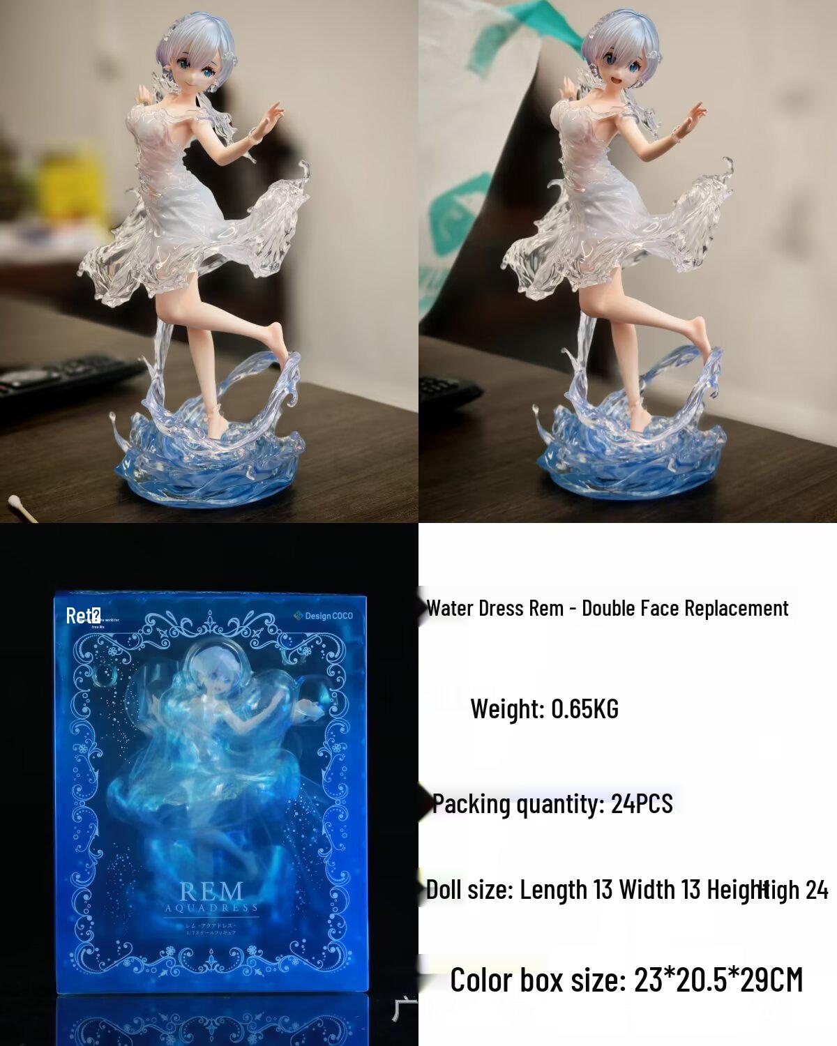 

Re:Zero - Rem Water Dress Dance Pose Sculpture Figurine