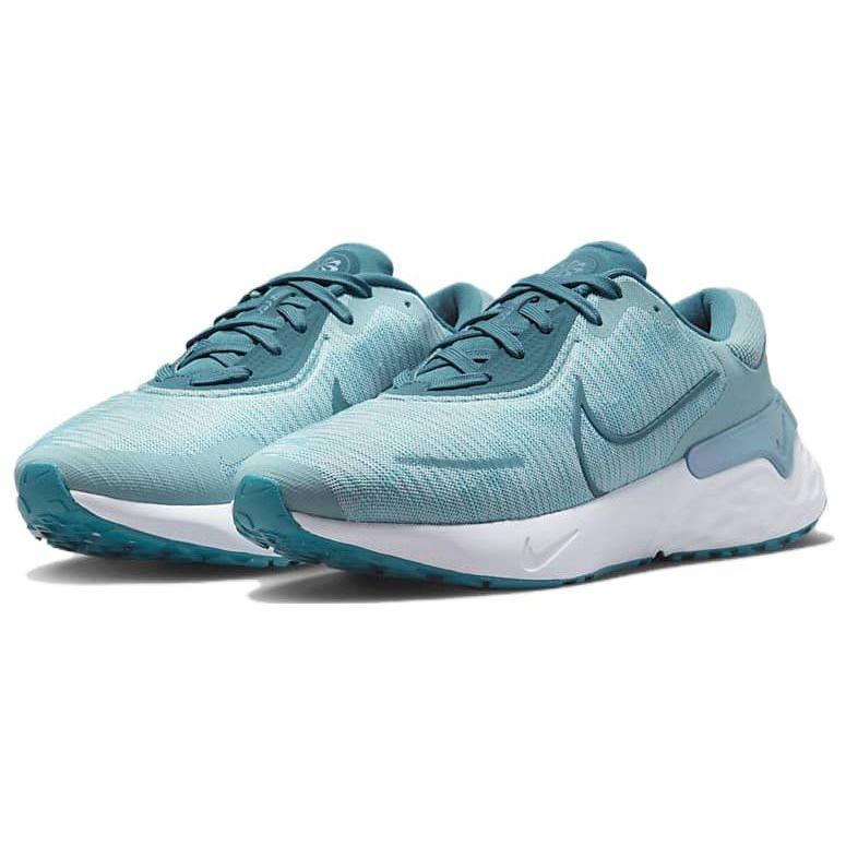 Nike Renew Run 4 Breathable Comfortable Mesh Cushioning Non-Slip Low-Top Casual Running Shoes Men Sneaker Blue DR2677-400