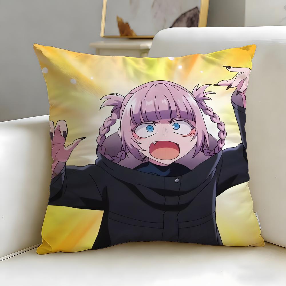 classic anime Call of the Night Cushion Cover Soft EasyWash Pillow Case Versatile for Couch Bed Travel and Office