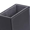 Dice Roller Tower Magnetic Tray Foldable PU Leather Large Capacity Box for Card Board Games Black Gray