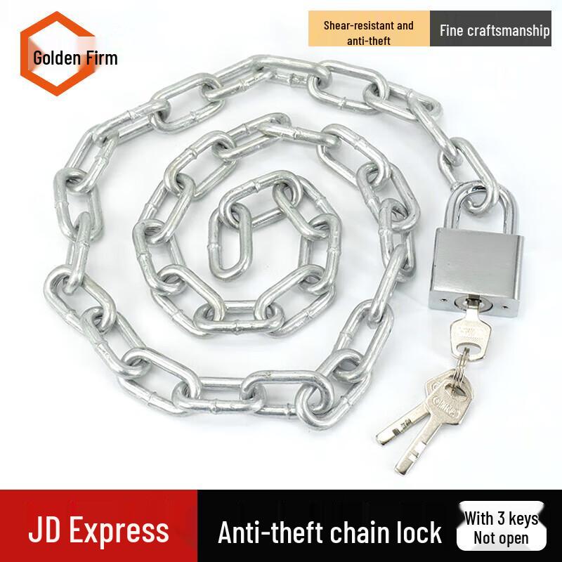 Anti-Theft Galvanized Chain Lock