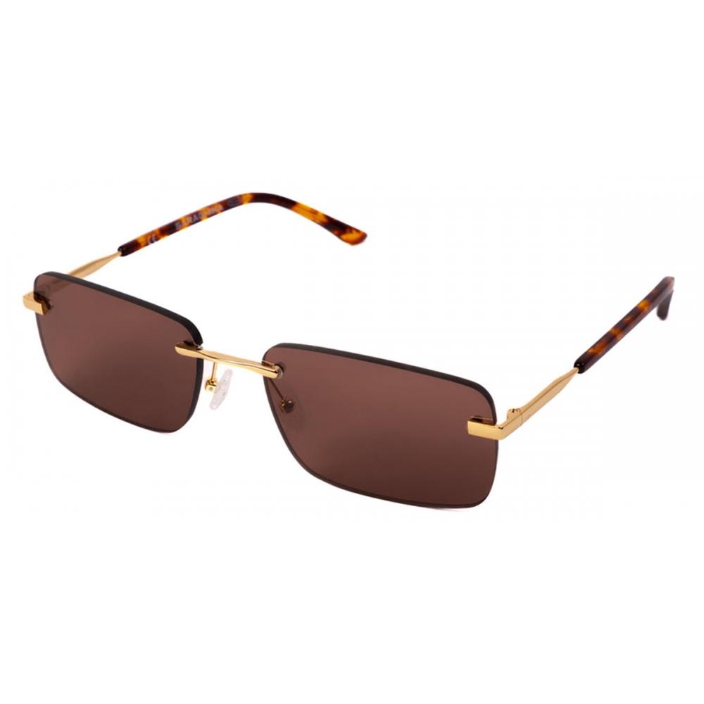 

Saraghina Adolfo 792ro Unisex Sunglasses Shiny Gold/60