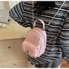Rhombus Chain Backpack Women's Fashion Niche Sense Leisure Street Trend High Value Travel Backpack