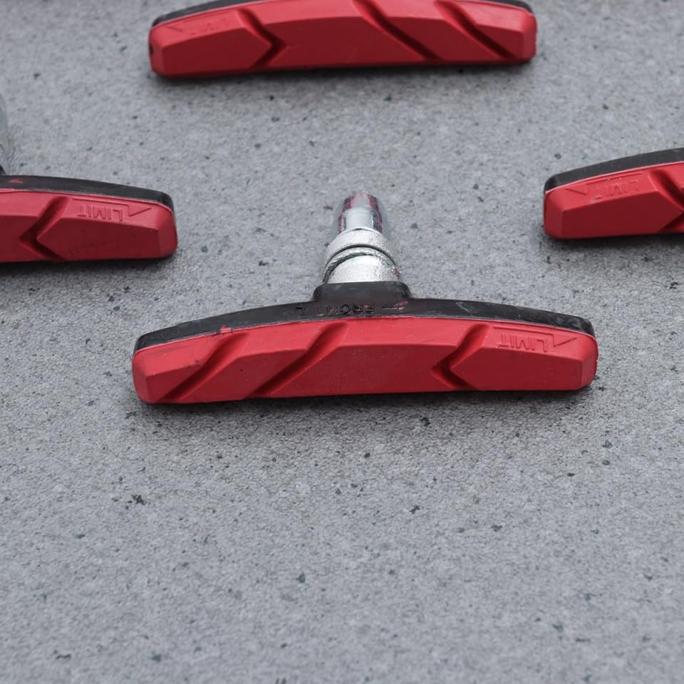 GRIRIW 2 Pairs of Mountain Bike V Brake Pads with