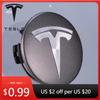 Car Sticker 56mm 4pcs Applicable To Tesla Original Wheel Hub Cover Model3 Model Y Model S X Wheel Hub Tire Center Cover Lo