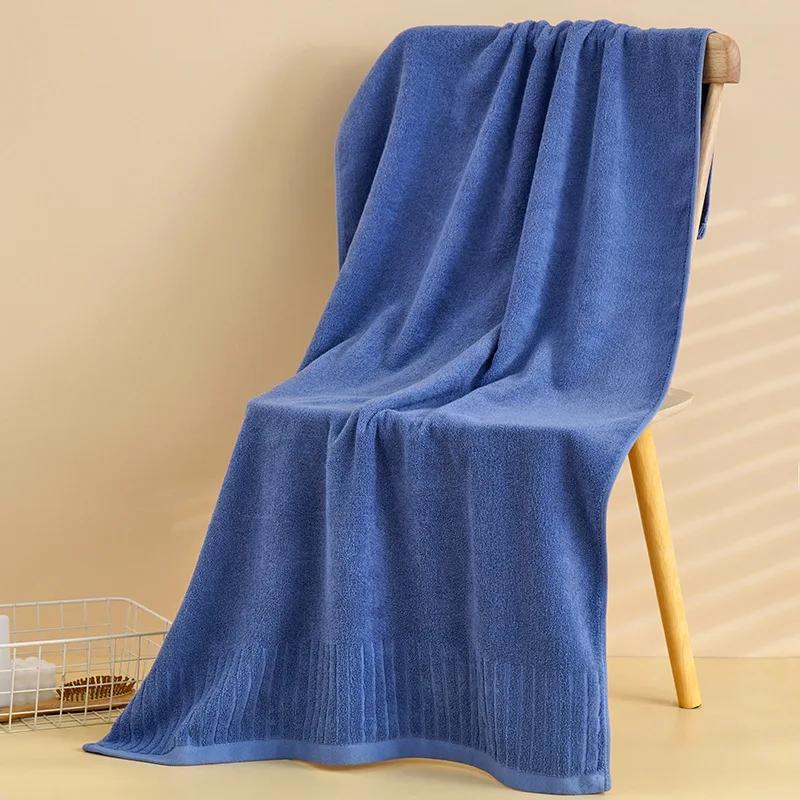 Thickened and Enlarged Pure Cotton Bath Towel Home Hotel Soft  Absorbent Non Shedding Embroidered Bath Towel 100 percent cotton