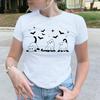 Cute Black Cat Ghost Halloween T-Shirt – Vintage Comfort Colors Tee