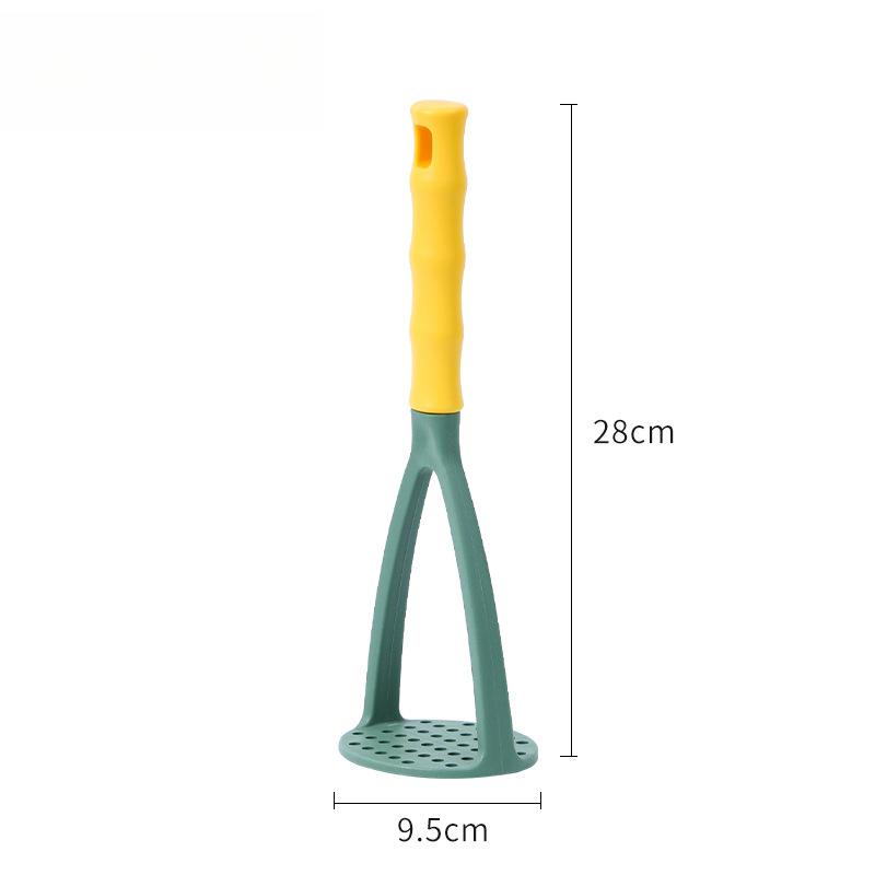 1 Pcs Pressed Potato Masher Puree Juice Maker Plastic Potato Tomato Pusher Smooth Mashed Potatoes Crusher Fruit Kitchen Tools