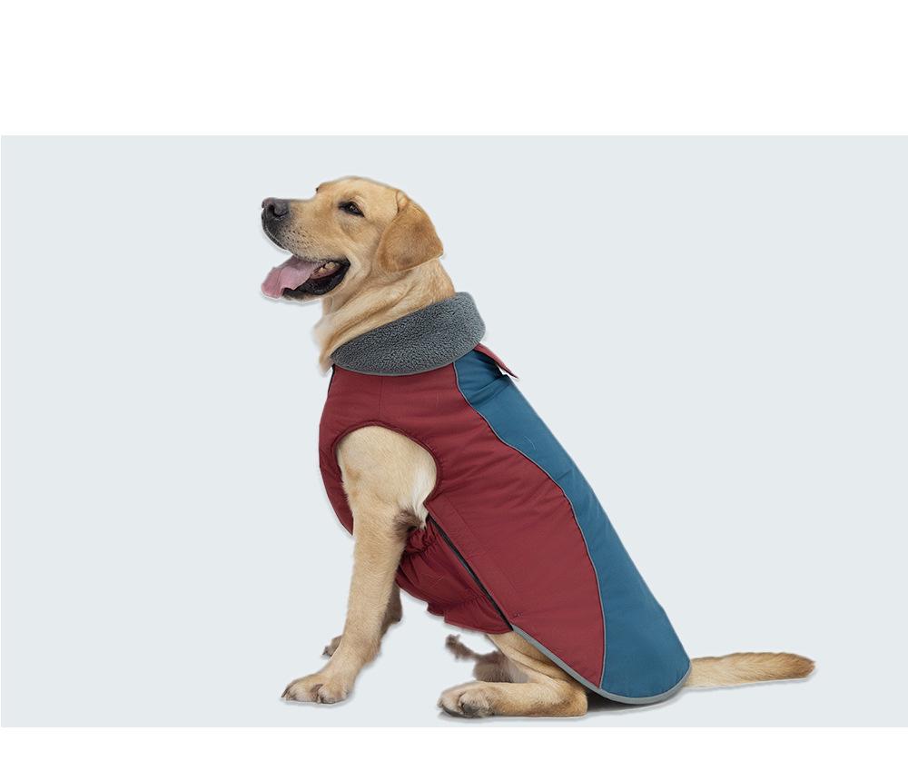 Dog Autumn/Winter Warm Cotton Clothes - Trendy Colors
