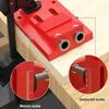 Woodworking Adjustable Slanted Hole Punching Locator Wooden Drilling Guide Fixture with Slag Discharge and Dust Suction Head