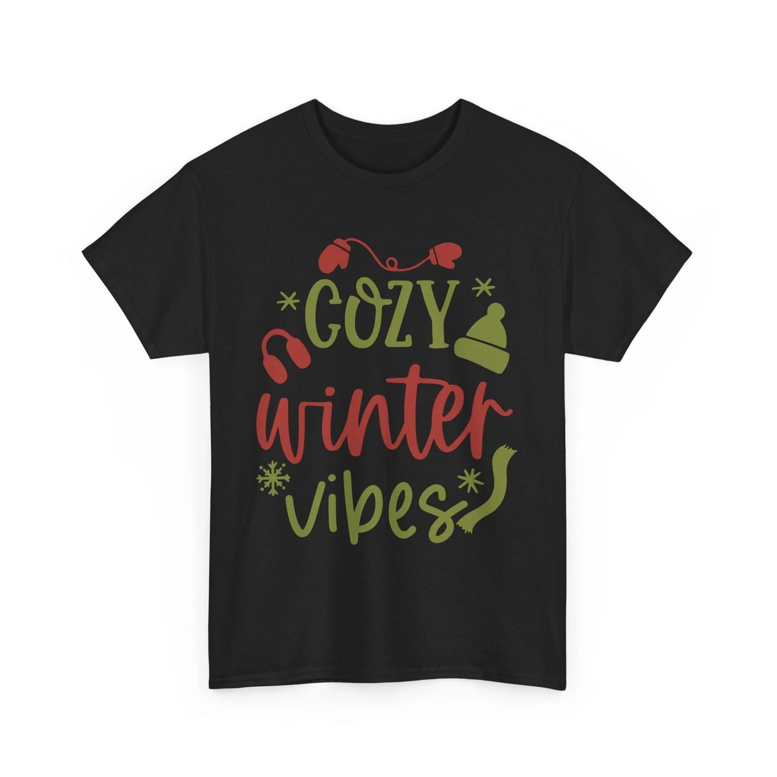 Cozy Winter Vibes Shirt | Winter Adventure T-Shirt | Embrace the Cold in Comfort S