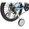 Rodas de Treino Ajustáveis para Bicicleta Kit de Montagem de Estabilizadores de Bicicleta para Bicicleta com Múltiplas Marchas de 18-20 polegadas