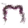Scary Holiday Table Centerpiece 1.8M Artificial Ivy Vines, Halloween Garland Hanging Plastic Leaves Vine, UV Resistant Multicolored Seasonal