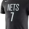 Nike Gedrucktes kurzärmeliges Rundhals-T-Shirt Herren Oberteile Schwarz DM0408-010