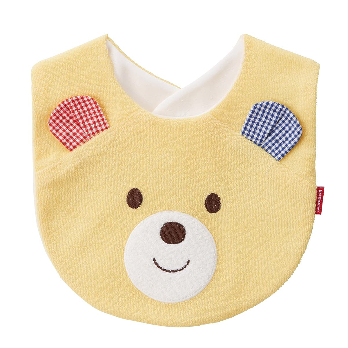

Miki House Hot Biscuits Waterproof Baby Bib for Boys and Product Yellow Girls, Code 70-2977-383 -