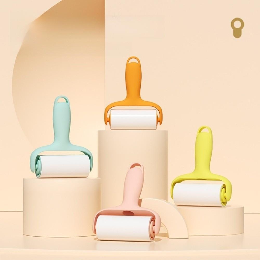 Reusable Lint Roller Mini Adhesive Roller Clean Tools Pet Hair Remover Roller Clothing Cleaning