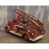 Vintage Tin Car FIRE Fire Medium Handmade Setagaya Vintage Car Miniature American American Goods DEPT. Engine, Size, Truck, Base, Collectibles, Car,