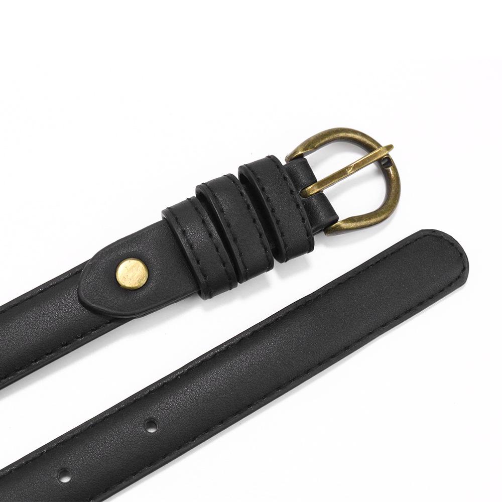 Women'S Belt Simple Vintage Belt Women'S Decorative Student Jeans Belt
