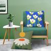 Simple Home Flower Pattern Pillow Case Pattern Printed Pillowcase For Living Room Sofa Cushion Cover & Bedroom Decor