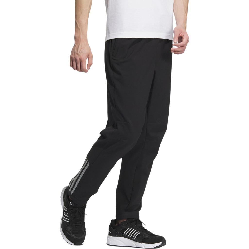 adidas MUST HAVES BONDED FLEECE Knitted Sweatpants Men's Black JG8518