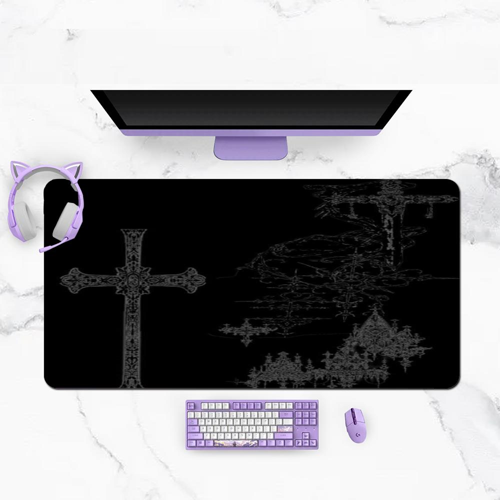Mouse Pad Computer Speed Type Carpet Mat For ESports Players Laptop Keyboard Mousepad