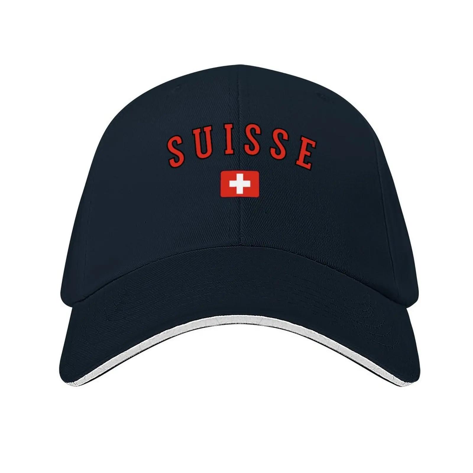 

Switzerland flag Baseball Cap Military Cap Man Luxury Hat Mountaineering Dropshipping Men Womens