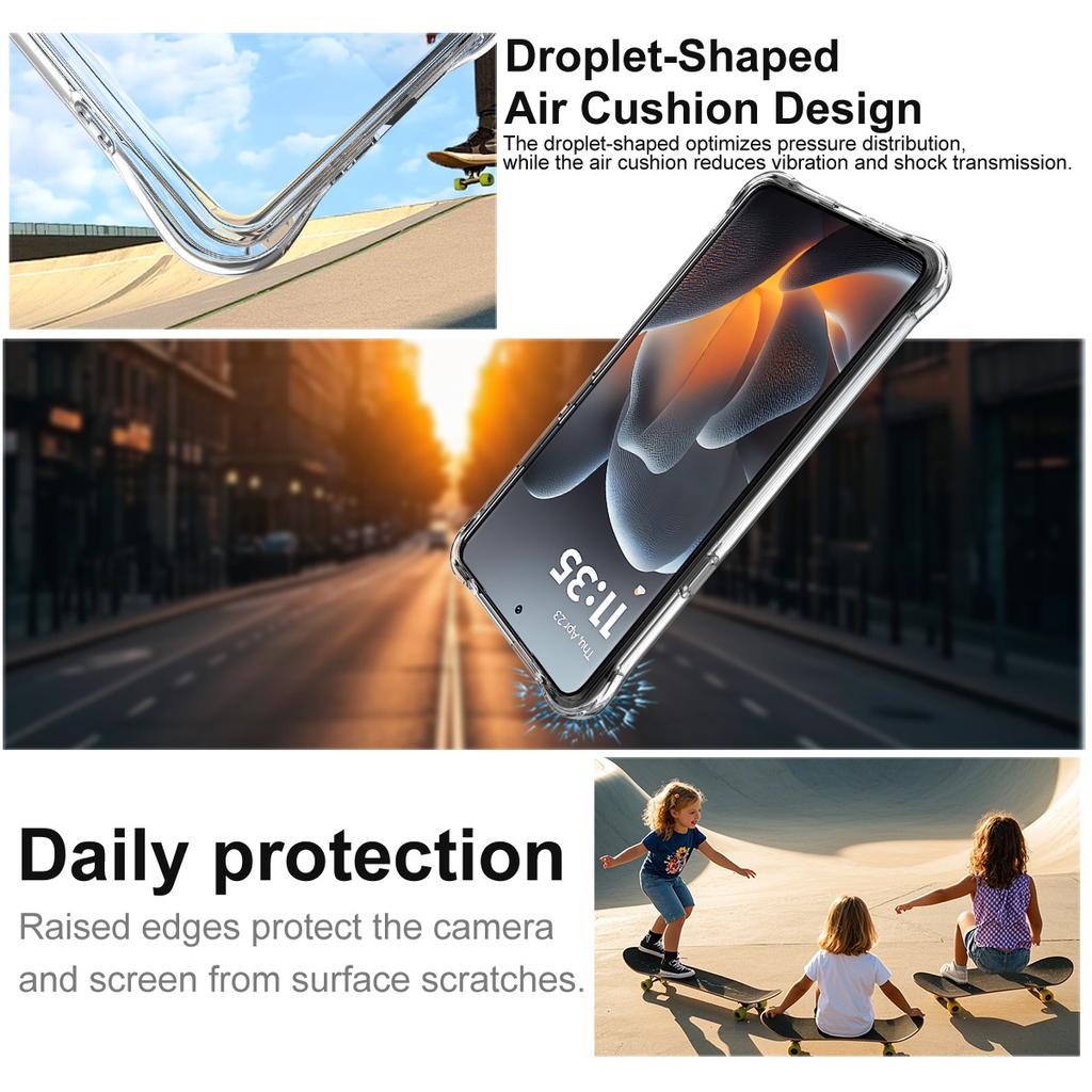 For Moto Edge 70 Ultra 5G Phone Case IMAK Shock-resistant Soft Case