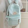 Schoolbag Women's Campus Backpack New Student Simple Junior High School Lightweight Backpack Large Capacity Student Schoolbag