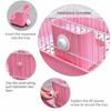 Cage Accessories 2 in 1 Hay Feeder Indoor Use Fixed Grass Rack Rabbit Hay Rack Chew-Proof Anti-Tip Small Animal Feeder Rabbits