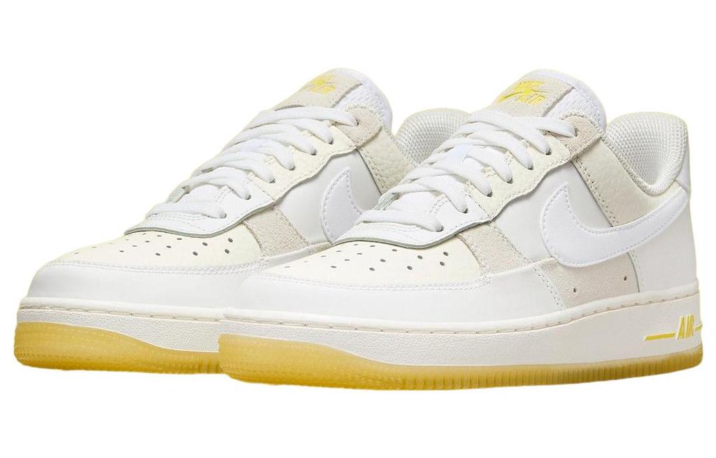 Nike Air Force 1 Low '07 Uv Reactive Patchwork White Multicolor Yellow Women's FQ0709-100