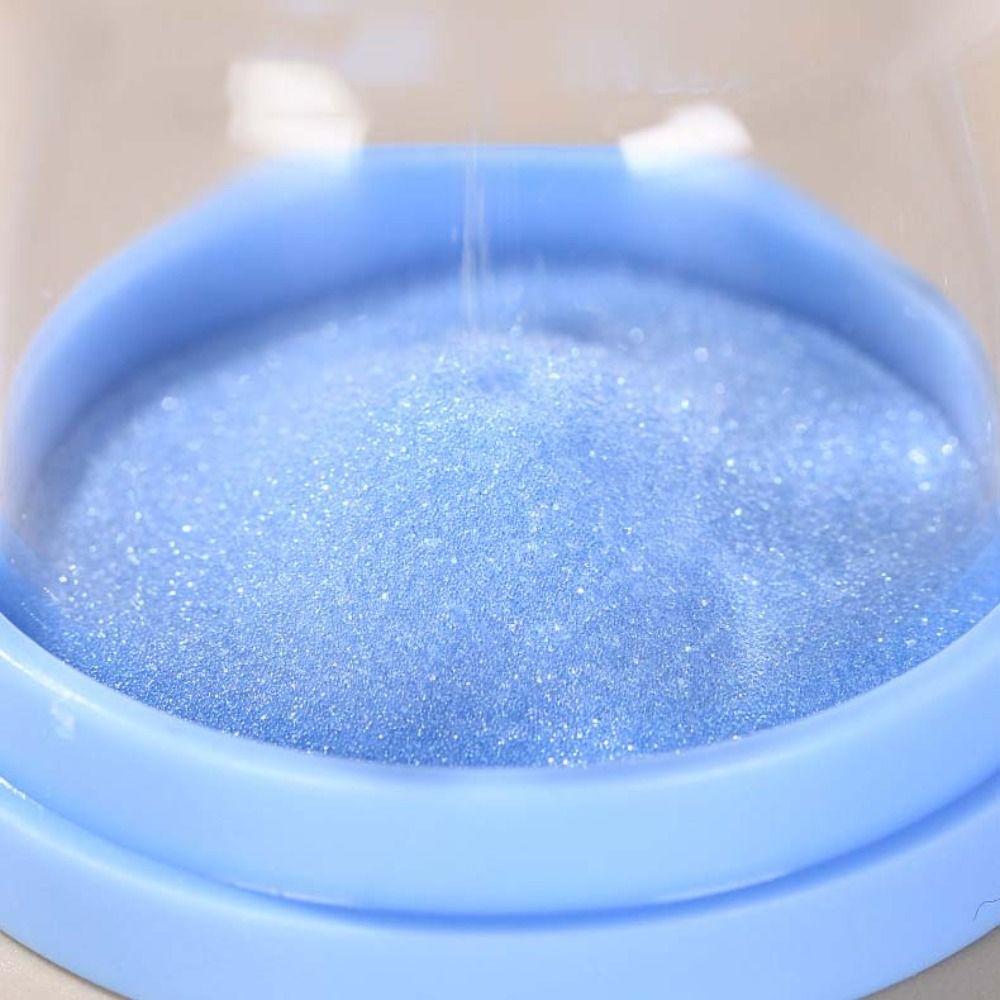 Hohes Borosilikatglas Sanduhr Macaronfarbe Spielzeug Sanduhr Bunt Sanduhr Heimdekoration