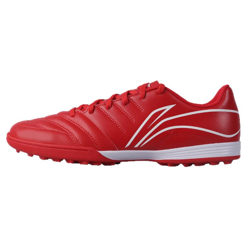 

Li-Ning Comfortable Fashion Non-Slip Wear-Resistant Lightweight Soccer Shoes Unisex Soccer Shoes Cinnabar-Red YSTU039-5 36⅓