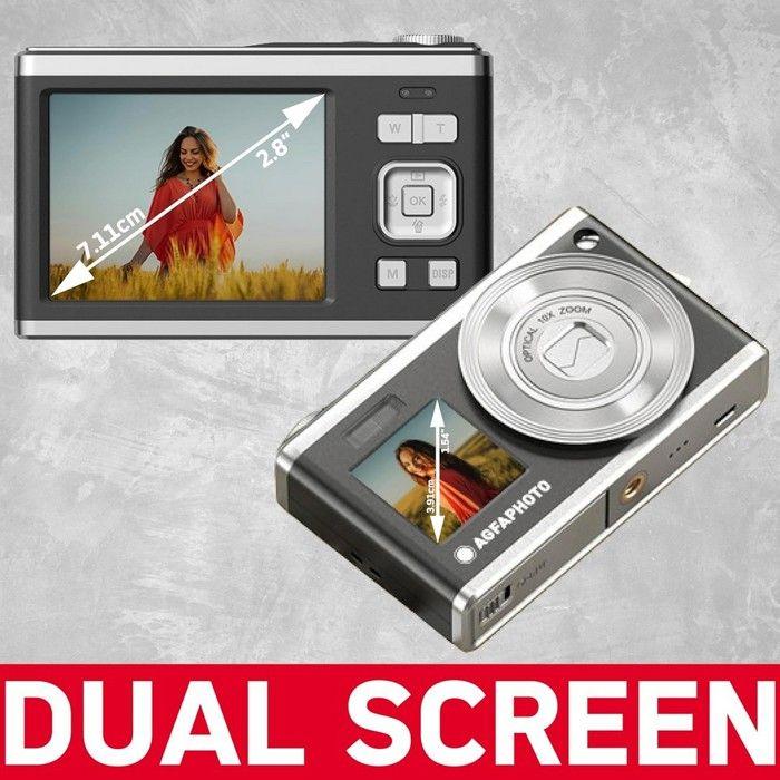 AgfaPhoto Realishot DC9200 Noir - Appareil Photo Numérique Compact