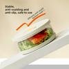 Hochborosilikatglas Tupperware Lunchbox Hitzebeständige Lunchbox mit Deckel Pendler mit Reis Mikrowellenschüssel Versiegelte Schüssel