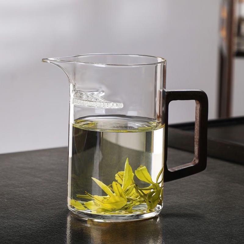 Shangqi Heat-Resistant Borosilicate Glass Tea Fairness Cup