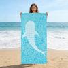 Wal-Elemente Strandtuch Schnelltrocknend Super Saugfähig Geeignet für Schwimmen Strandurlaub Pool Fitnessstudio Sommergeschenk für Freunde