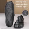 Men's Non-Slip PVC Low-Top Water Shoes for Catering, Car Wash, and Kitchen.