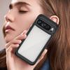 For Google Pixel 9/Pixel 9 Pro Clear Case TPU Frame Acrylic Back Phone Cover