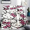 Hello Kitty Dolphin Ocean Adventure Blanket Sofa Blanket Soft And Comfortable Office Rest Blanket Machine Washable Air Conditioning Blanket