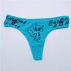 Sexy Mode Tanga Kitty Katze Cartoon Print G-Strings Mädchen Slips Frau. Baumwolle Unterwäsche Damen Höschen 6 Stück/Set
