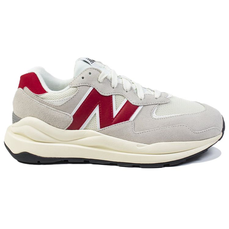 New Balance 57/40 Grey Red Unisex Sneakers Natural M5740CC